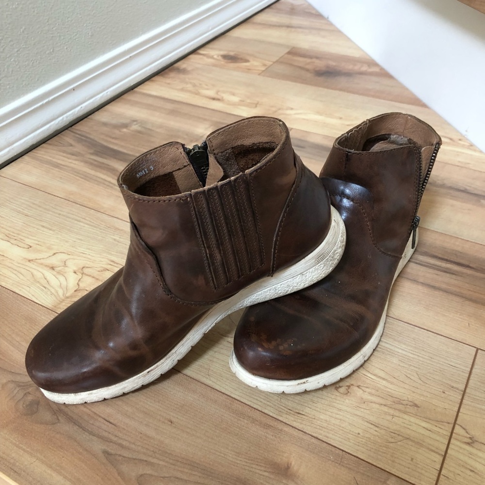 Børn leather ankle boots